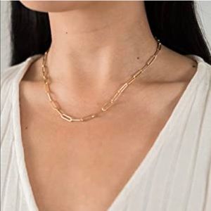 Women's Gold Link Chain Necklace